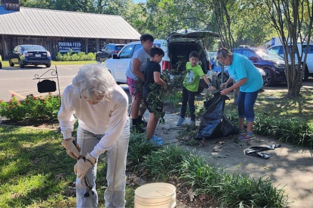 Tomball Garden Club meets the first Monday of every month in the morning and evenings to give everyone interested an opportunity to attend, and takes three months off during the summer. (Courtesy Tomball Garden Club)