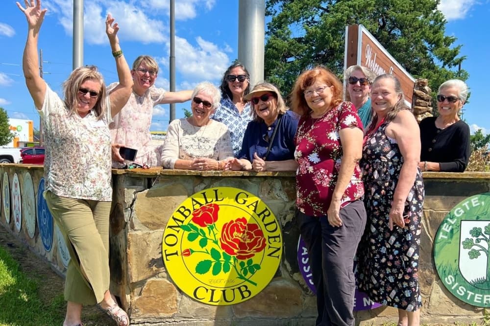 Tomball Garden Club provides outlet while beautifying the city