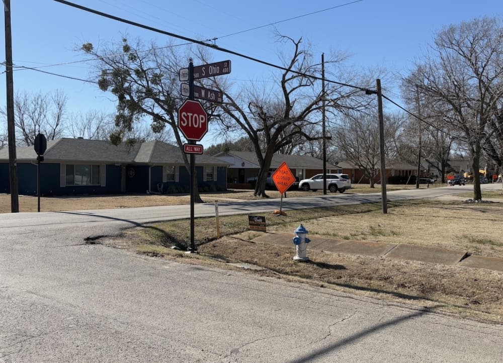 Downtown street construction to continue with Ohio Street, Louisiana Drive