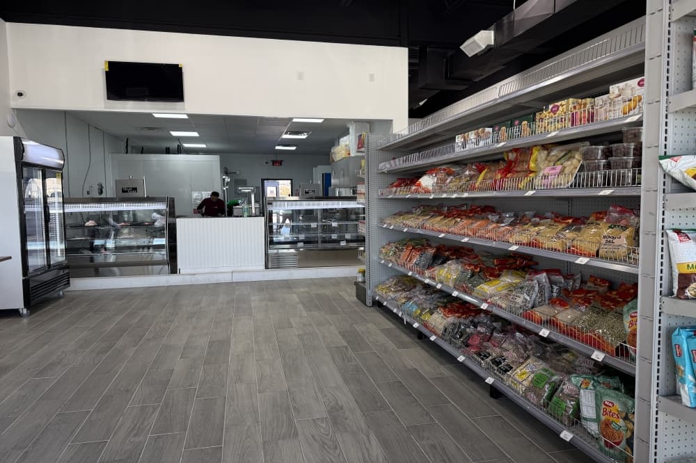 An image of the inside of the store. 