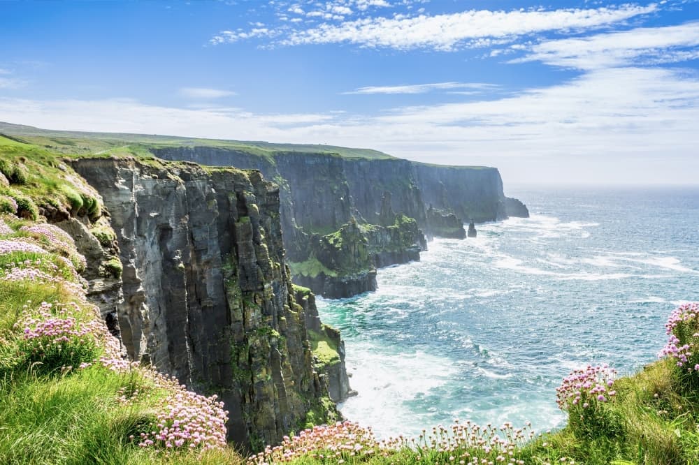Ireland cliffs 