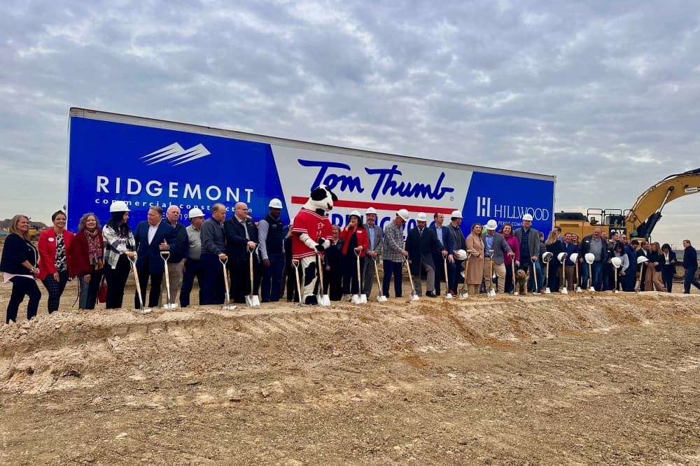 Tom Thumb breaks ground in Harvest Town Center