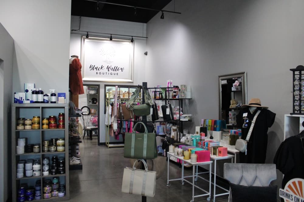 Black Willow Boutique interior