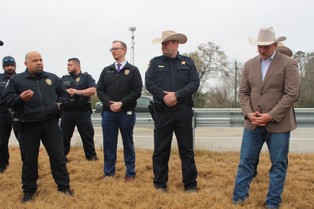 Montgomery County dedicates Hwy. 242 section to fallen officer