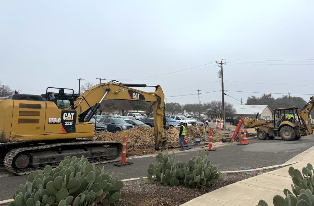 Downtown Georgetown waterline construction starts, expected through May