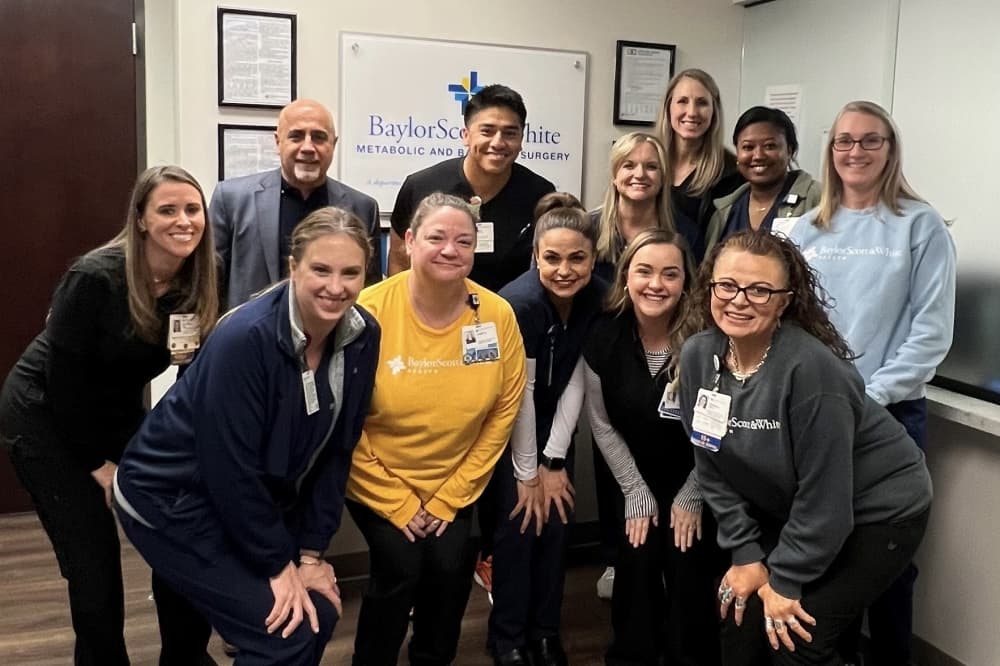 Patients at Baylor Scott & White Medical Center – Grapevine receive support through every step of weight loss journeys
