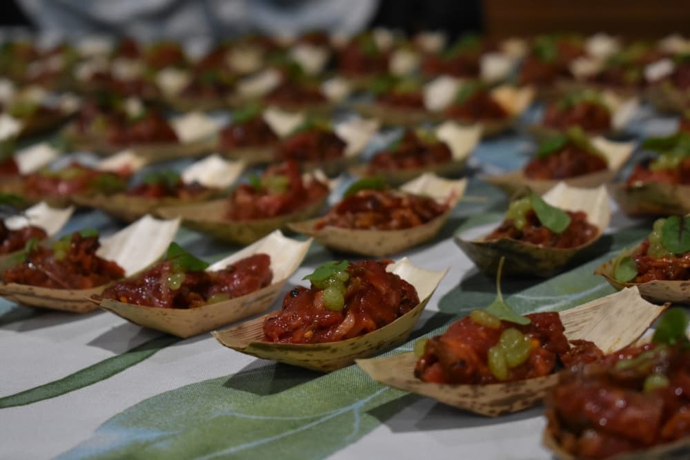 small food samples
