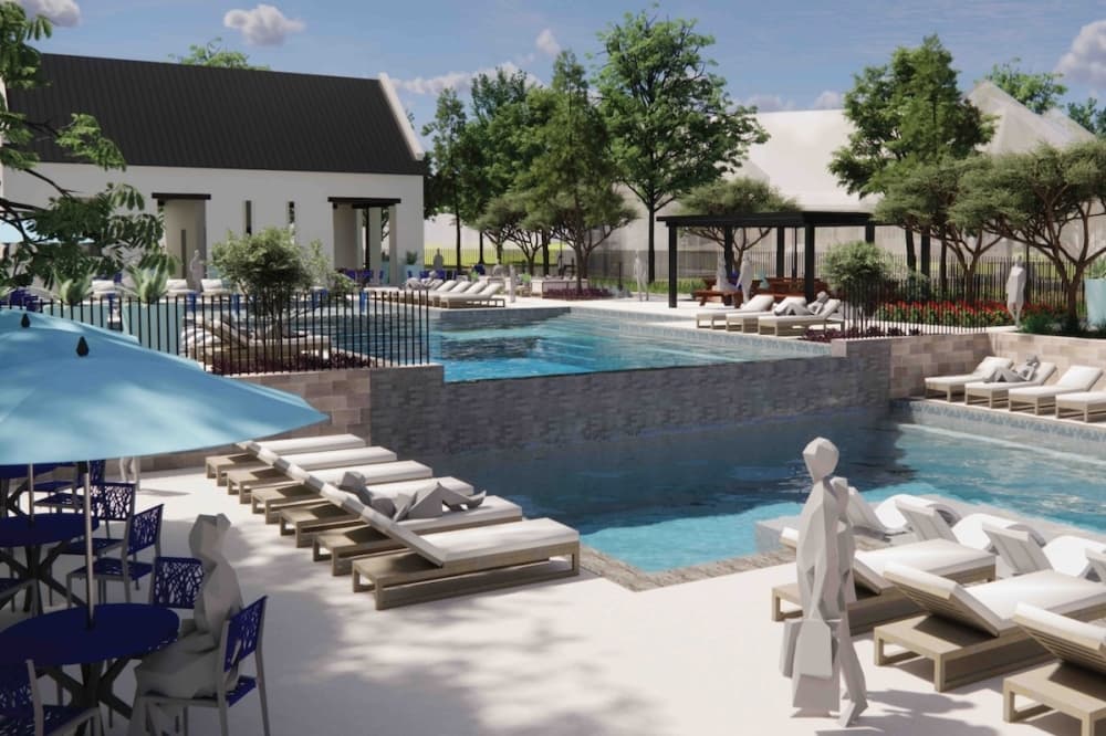 Pool house