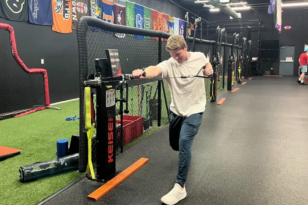 pitcher working out 