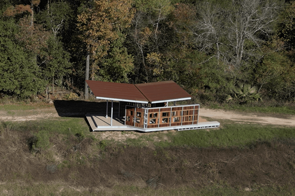 'The Lookout' offers bird watching opportunities in The Woodlands