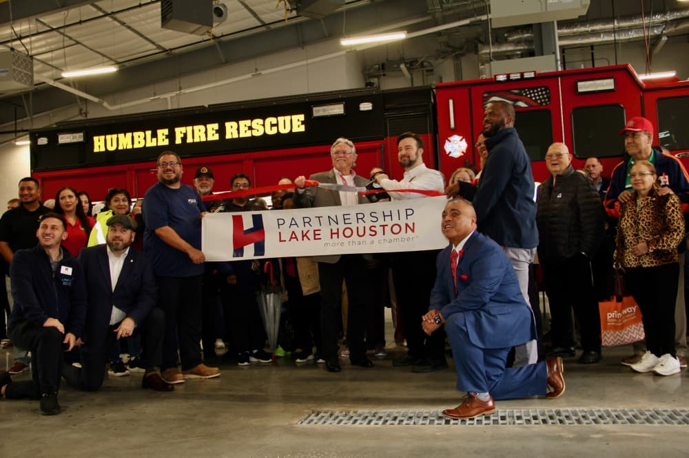 City officials, community members celebrate opening of Humble Fire Station No. 2