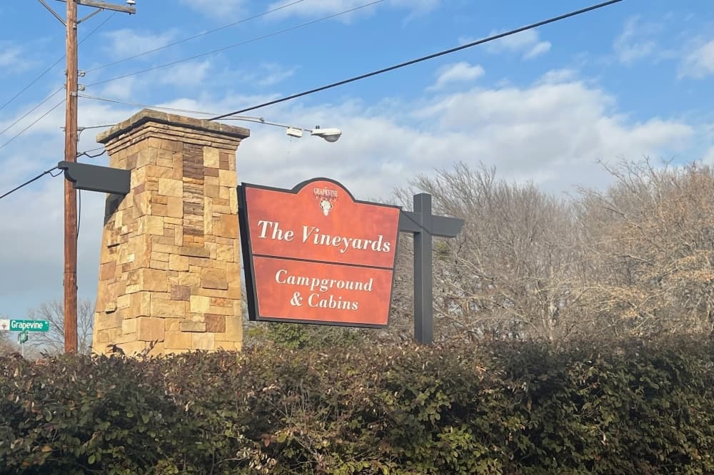 Grapevine to sell 7 cabins from The Vineyards campground