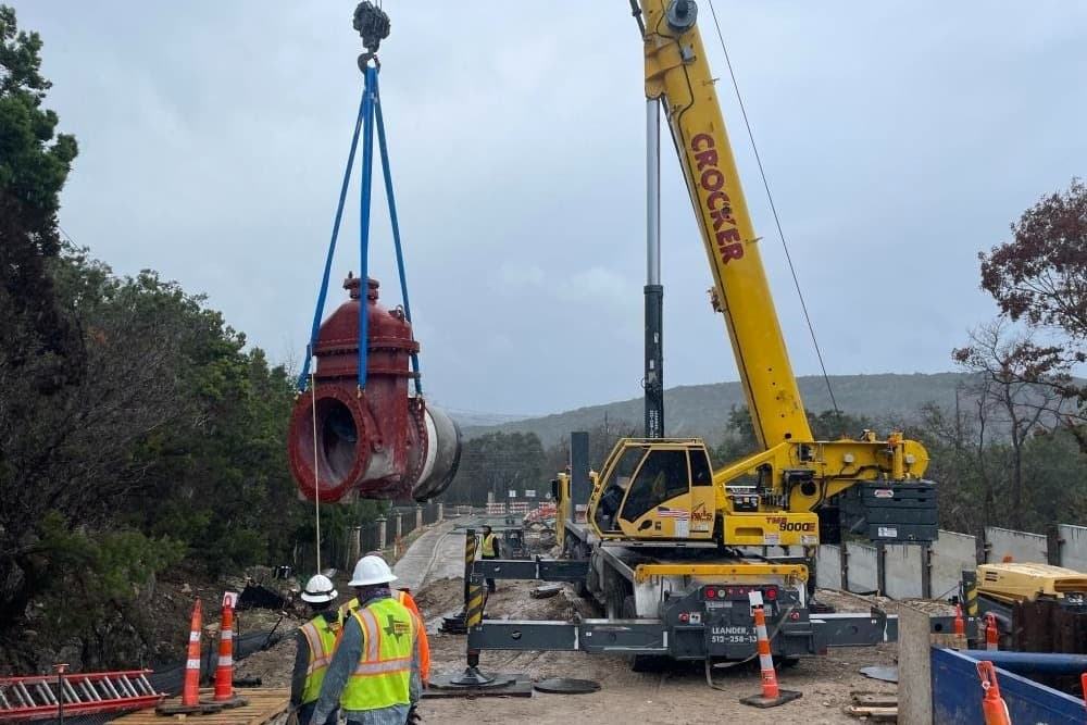 Mobility, water system improvements on Spicewood Springs Road continue