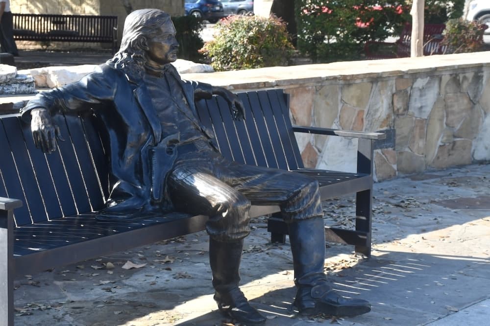 "Wild Bill" Hickok was sculpted by Erik Christianson, who will be at Texas Treasures Fine Art Gallery beginning in March. (Jarrett Whitener/Community Impact)