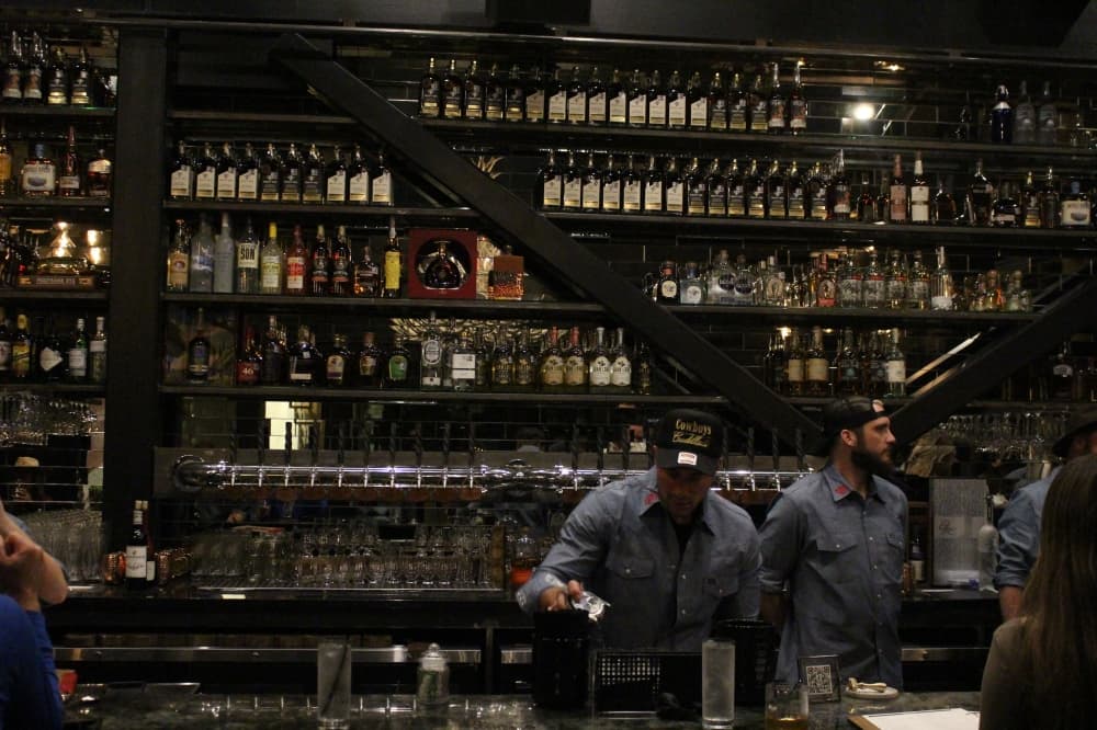 The drinks menu consists has over 70 cocktail options for patrons to choose from, including classics, frozen drinks, and signature creations, along with more than 50 wine selections available by the glass or bottle. (Shaheryar Khan/Community Impact)