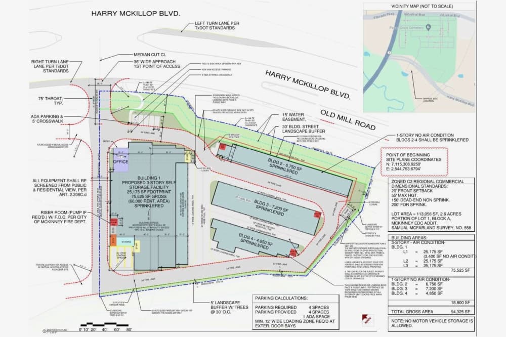Project site plan