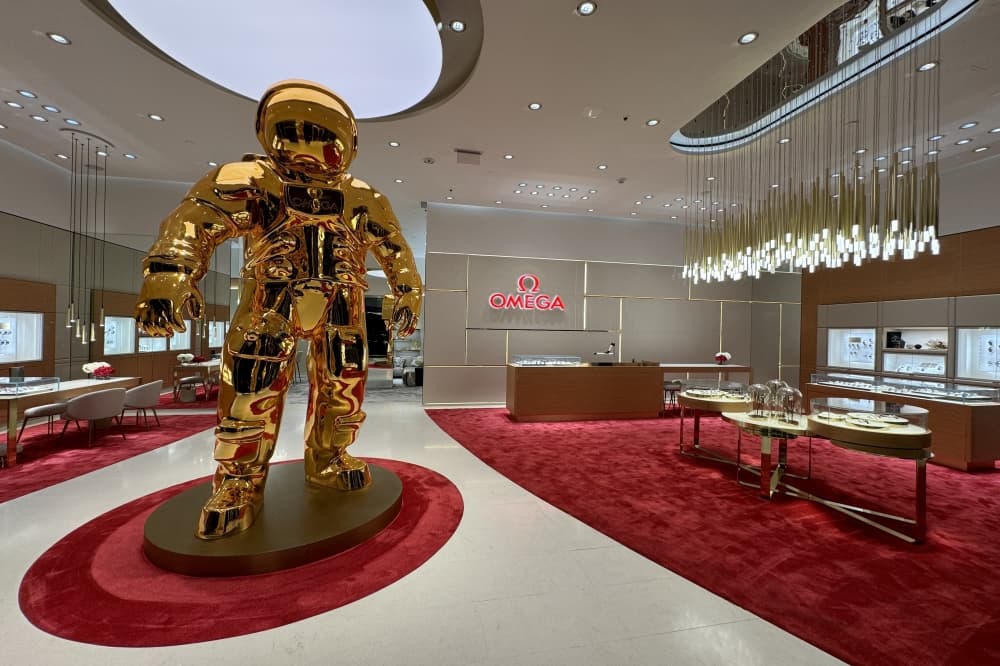 Omega now offering luxury watches at Domain Northside