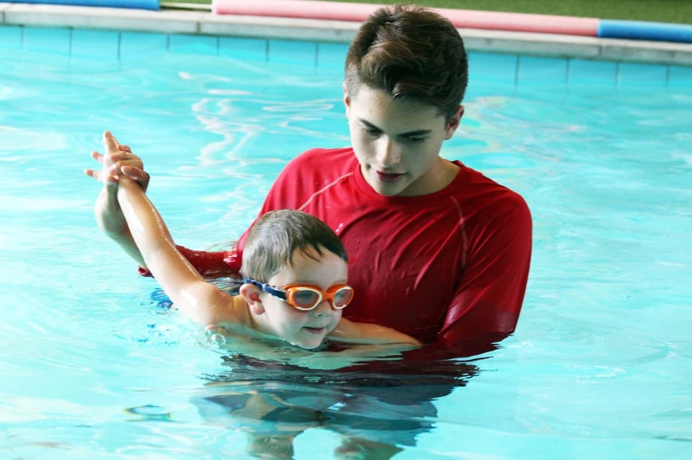 Argyle swim school utilizes sweets as symbolic instructional tools