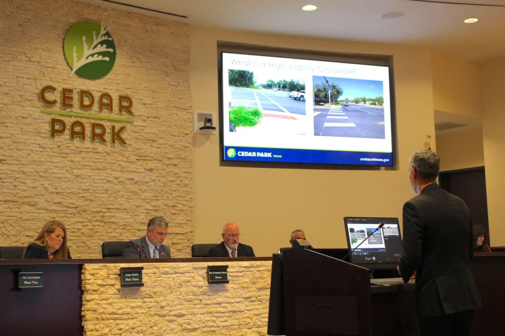 Cedar Park to install high visibility crosswalks to enhance pedestrian safety