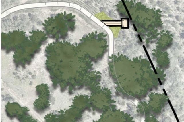 Improvements include adding an overlook on the trail. (Rendering courtesy city of San Antonio)