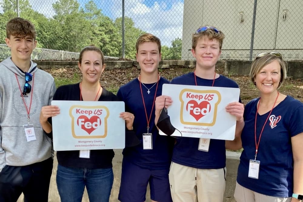 volunteers