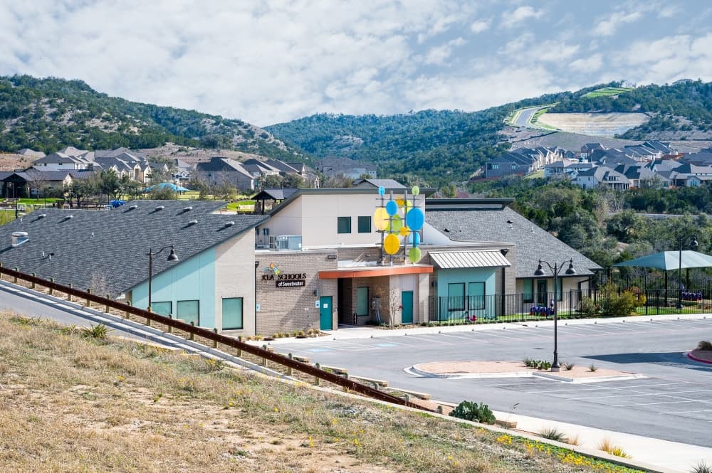 exterior shot of preschool 