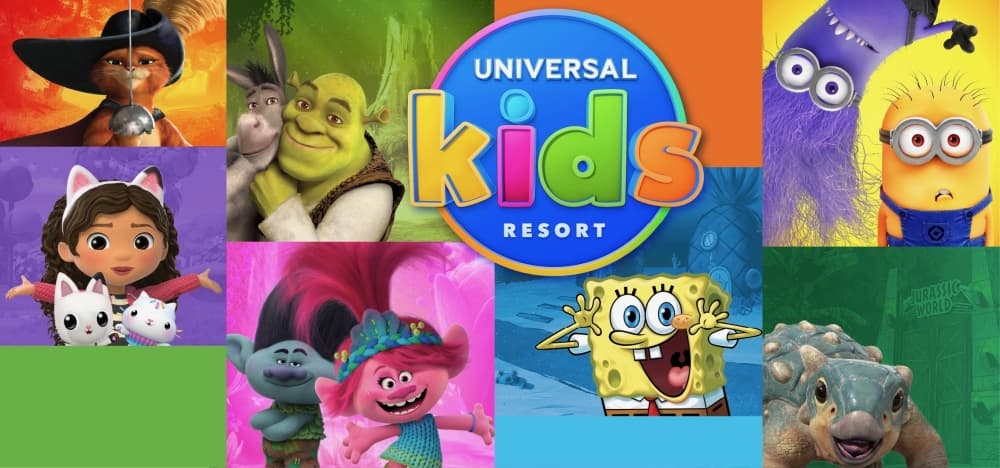 Universal Kids Resort will feature characters such as Shrek, Trolls, Minions and more. (Courtesy Universal Kids Resort) 