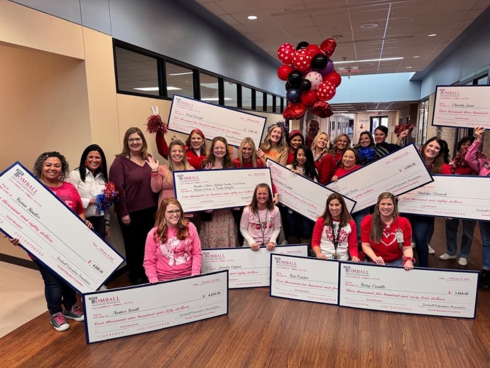 Tomball Education Foundation awards $154K in innovative grants to educators
