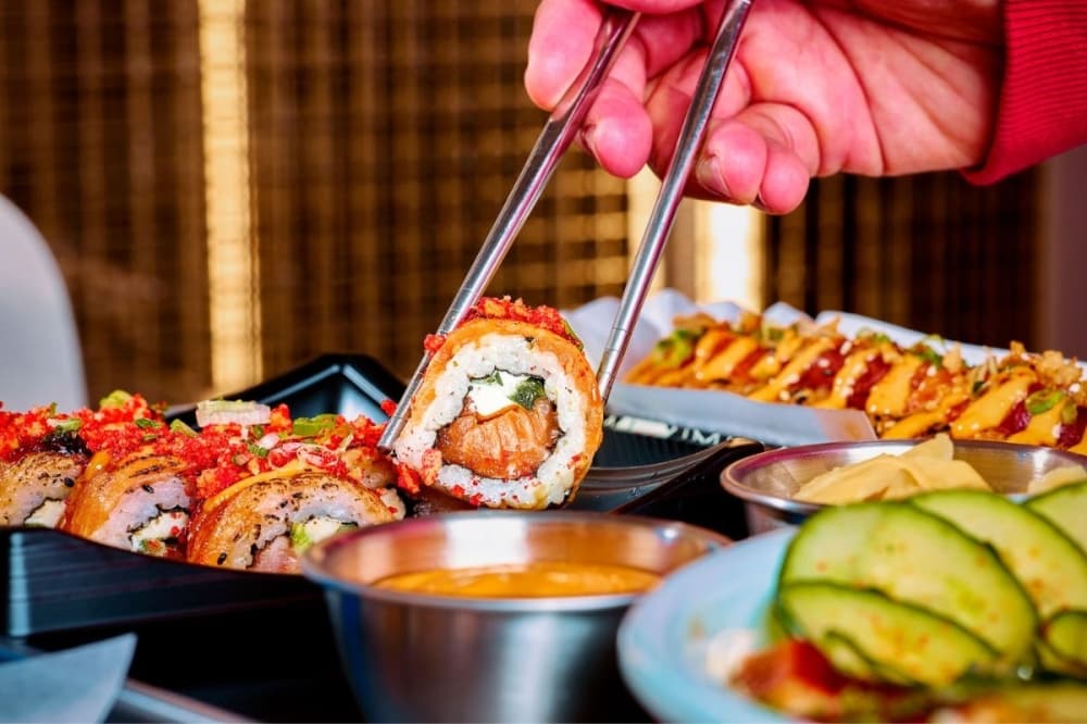 Sushi spot opens at POST Market international food hall in downtown Houston
