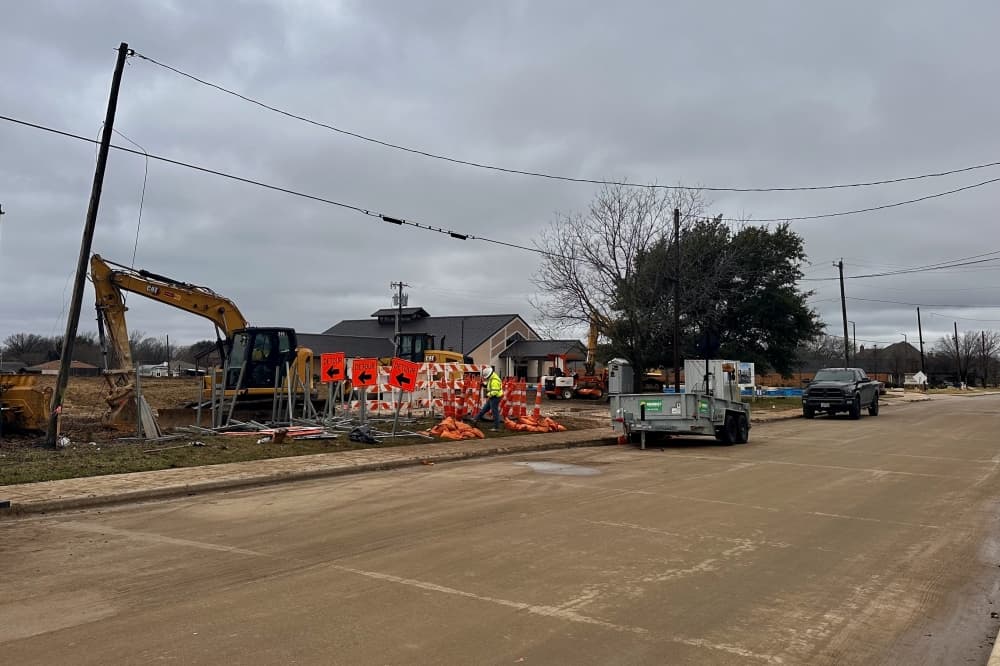 Dallas Drive in Roanoke partially closes for utility projects ahead of hotel construction