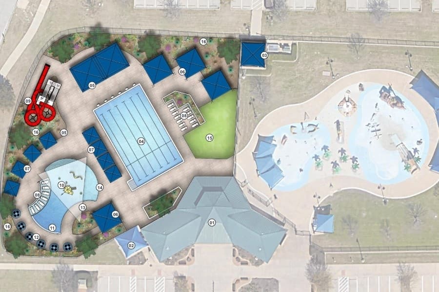 Trophy Club Town Council approves concepts for Phase 2 of pool renovations
