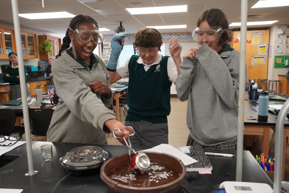 Commitment to academic excellence earns St. Mark Catholic School 3rd Blue Ribbon School Award of Excellence