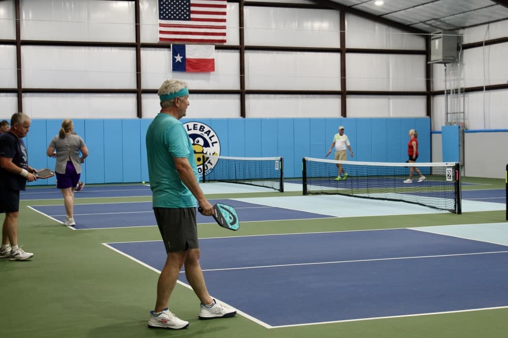 pickleball players