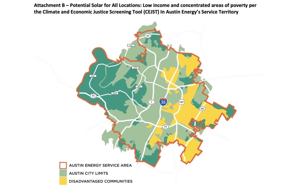 Solar for All neighborhoods
