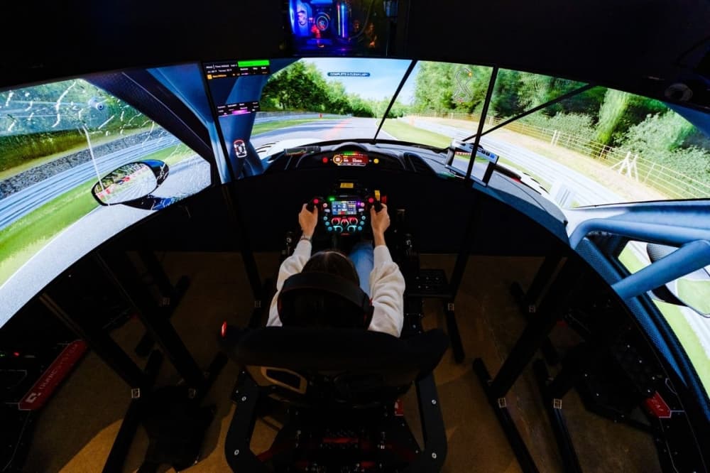 Velocity Sim Racing Lounge is now open at Sawyer Yards in Houston