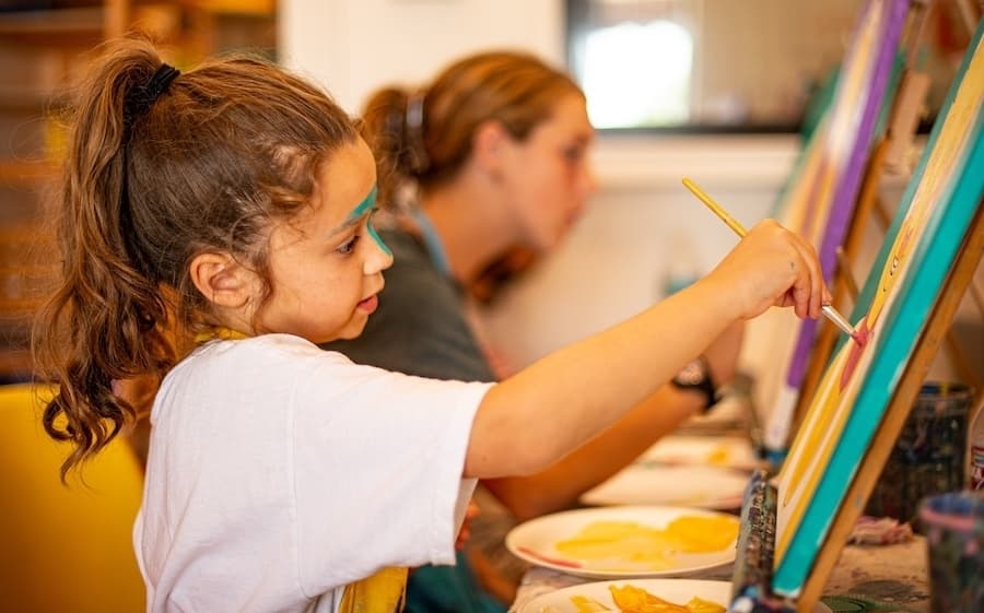 Alla Prima Art Studio offers summer camps for painting. (Courtesy Alla Prima Art Studio)