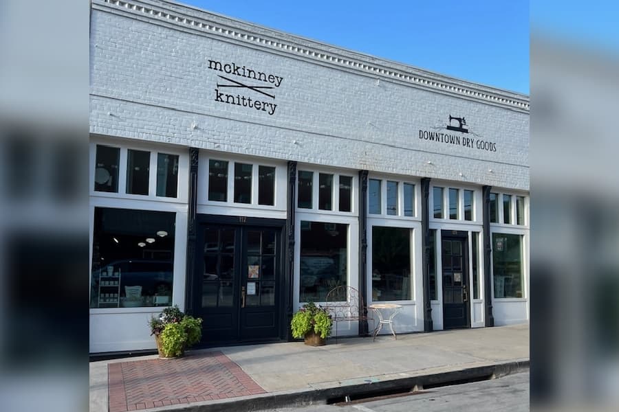 McKinney Knittery store exterior