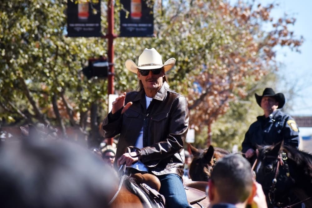 Kid Rock visits Fort Worth to promote his rodeo, PBR World Finals