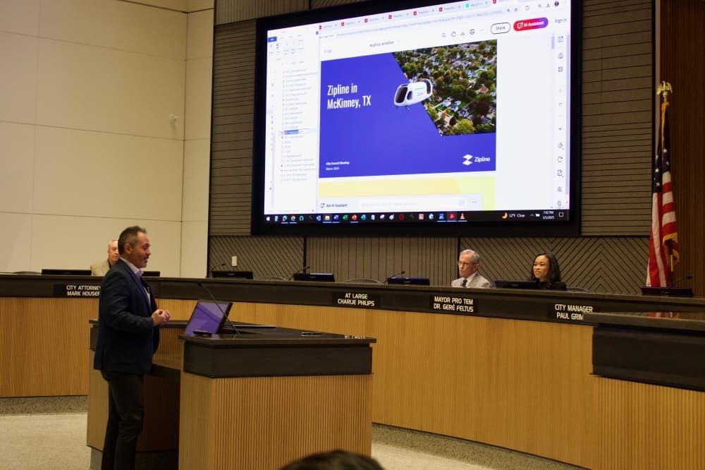 McKinney leaders share mixed opinions on drone delivery project at eastside Walmart store