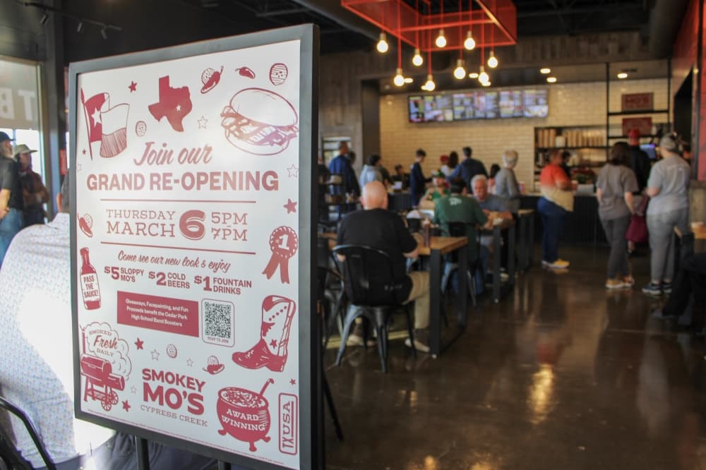 Smokey Mo's BBQ reopens Cypress Creek location after undergoing renovations