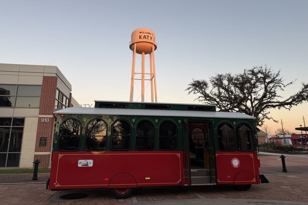Katy officials to showcase new downtown trolley