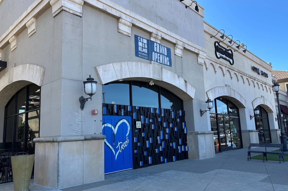Exterior of a building with Casa Alma signage. 