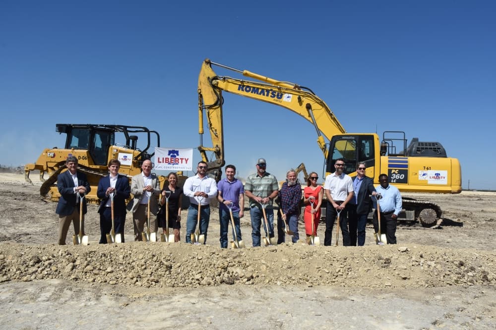 Liberty Hill Council members join developers for Target groundbreaking ceremony