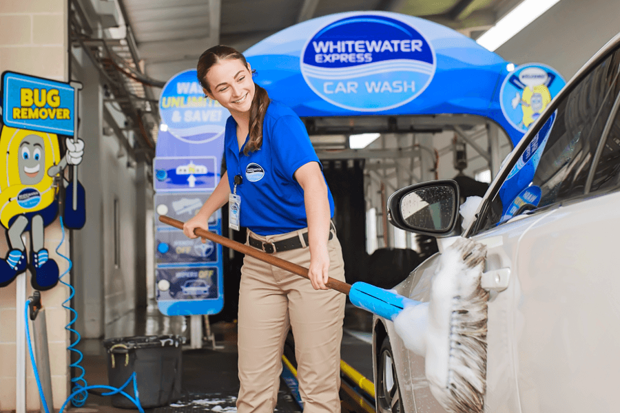 WhiteWater Express delivers a premium car wash experience with exceptional service, quality