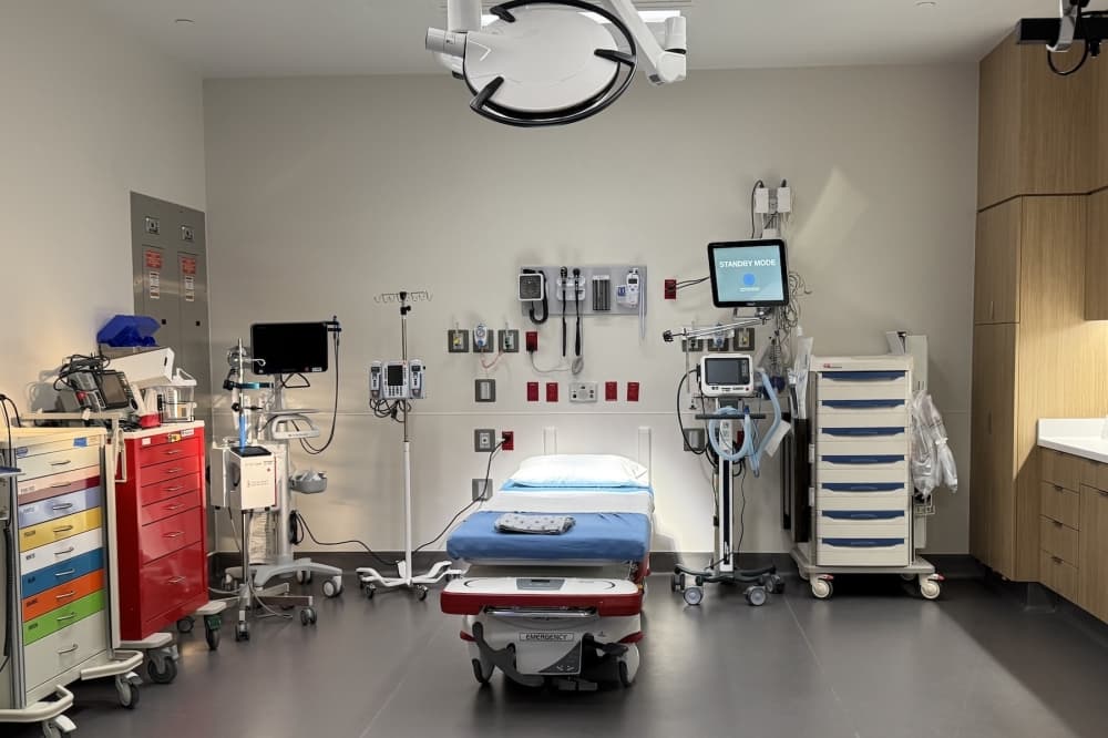an emergency room 