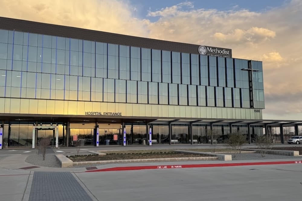 exterior of a hospital