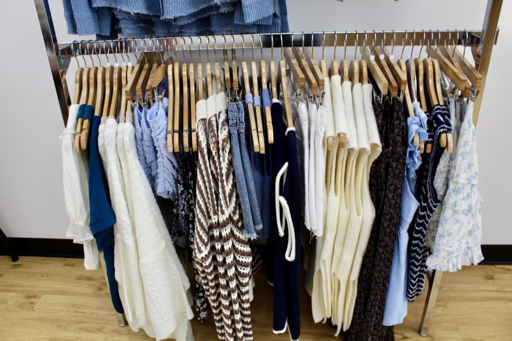Authenticity offer's women clothing with sizes ranging from extra small to 3X. (Jovanna Aguilar/Community Impact)