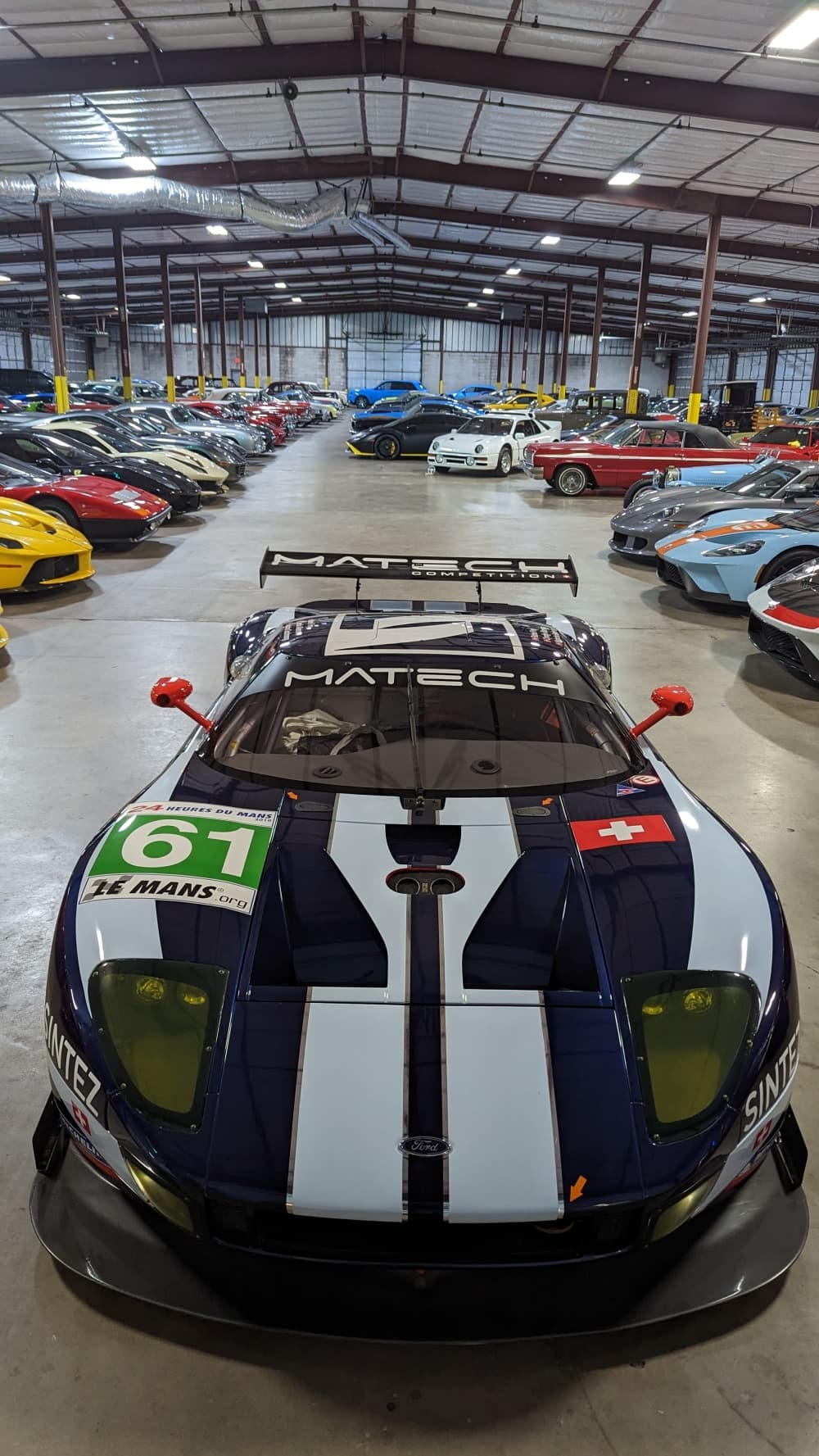 An image of a car at the business. 