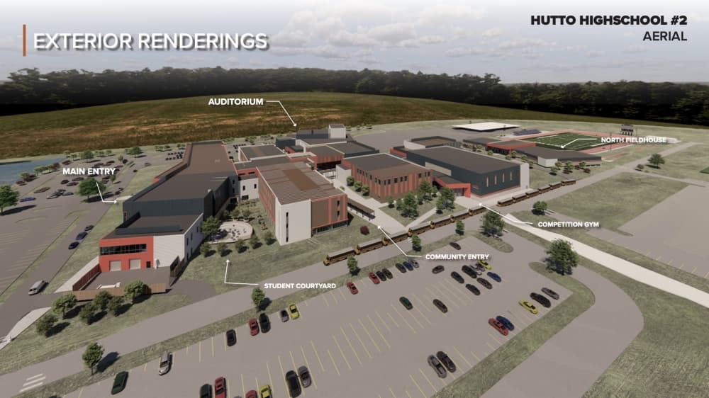 Construction to begin on Hutto ISD's 2nd high school this summer