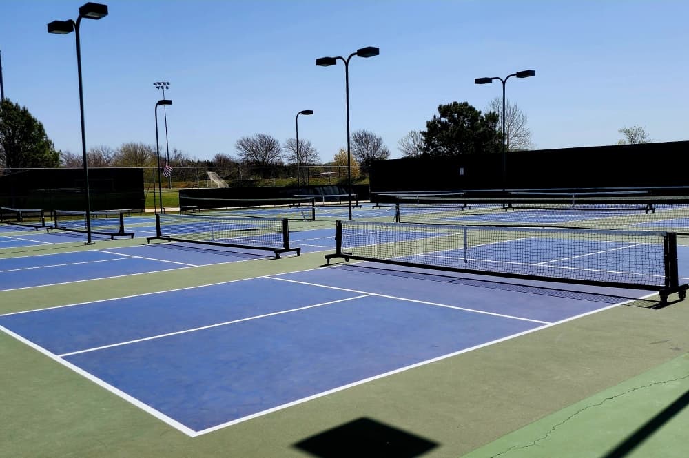Pickleball courts temporarily added to Boerne City Park